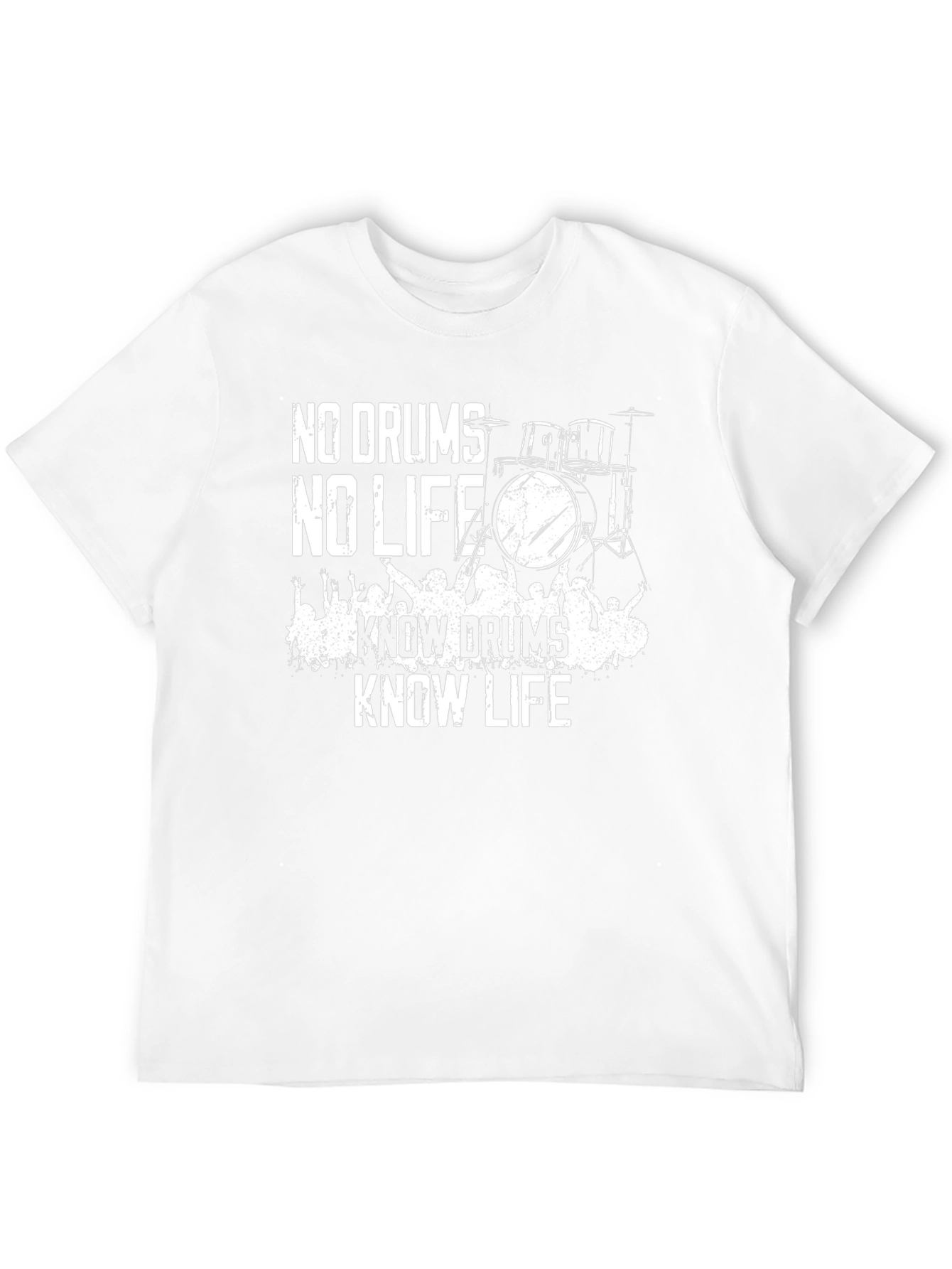 No Drums No Life Mens Graphic Tee