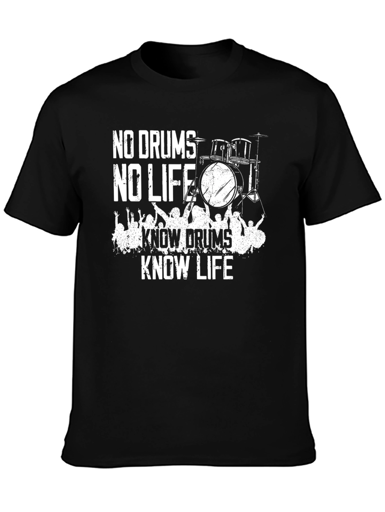 No Drums No Life Mens Graphic Tee