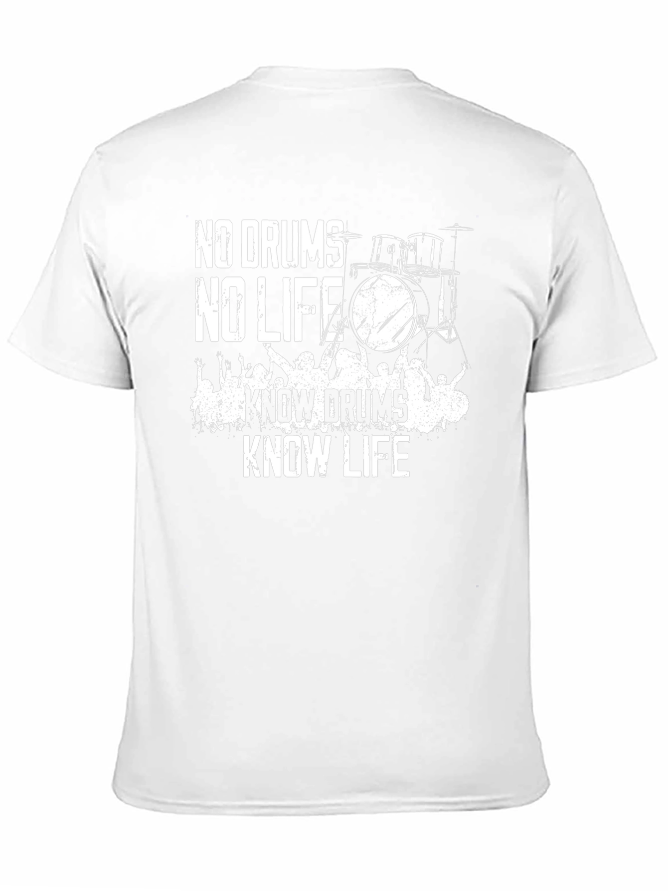 No Drums No Life Mens Graphic Tee