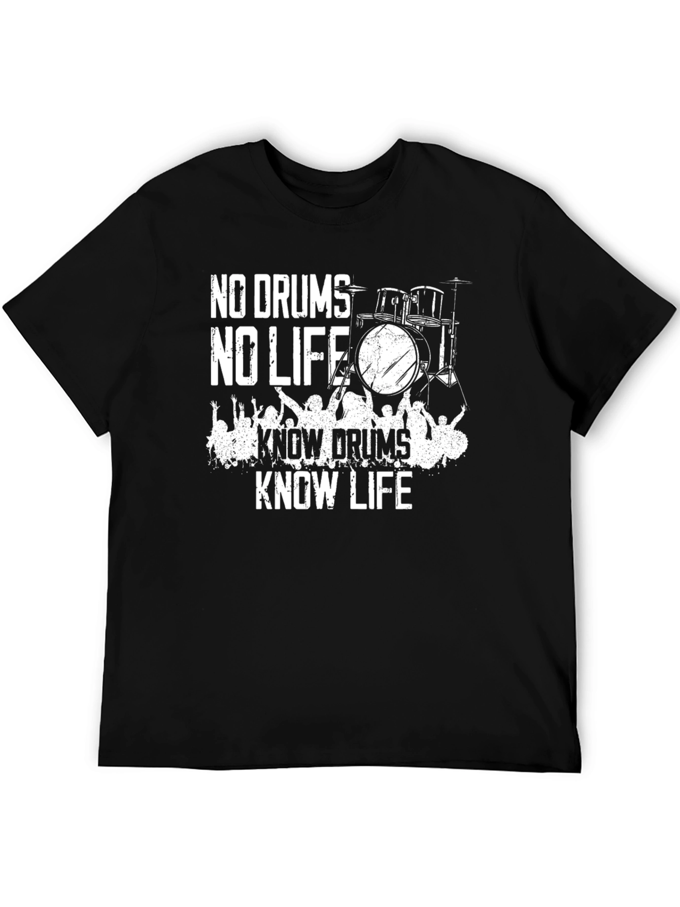 No Drums No Life Mens Graphic Tee