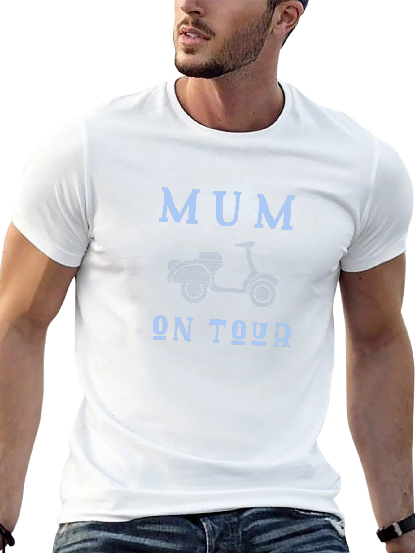 Mum on Tour Black T-Shirt