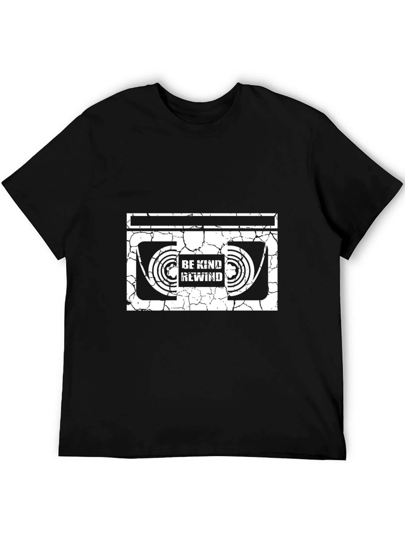Retro Cassette T-Shirt: Be Kind Rewind