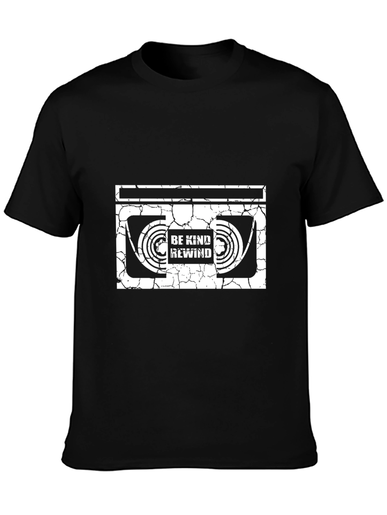 Retro Cassette T-Shirt: Be Kind Rewind
