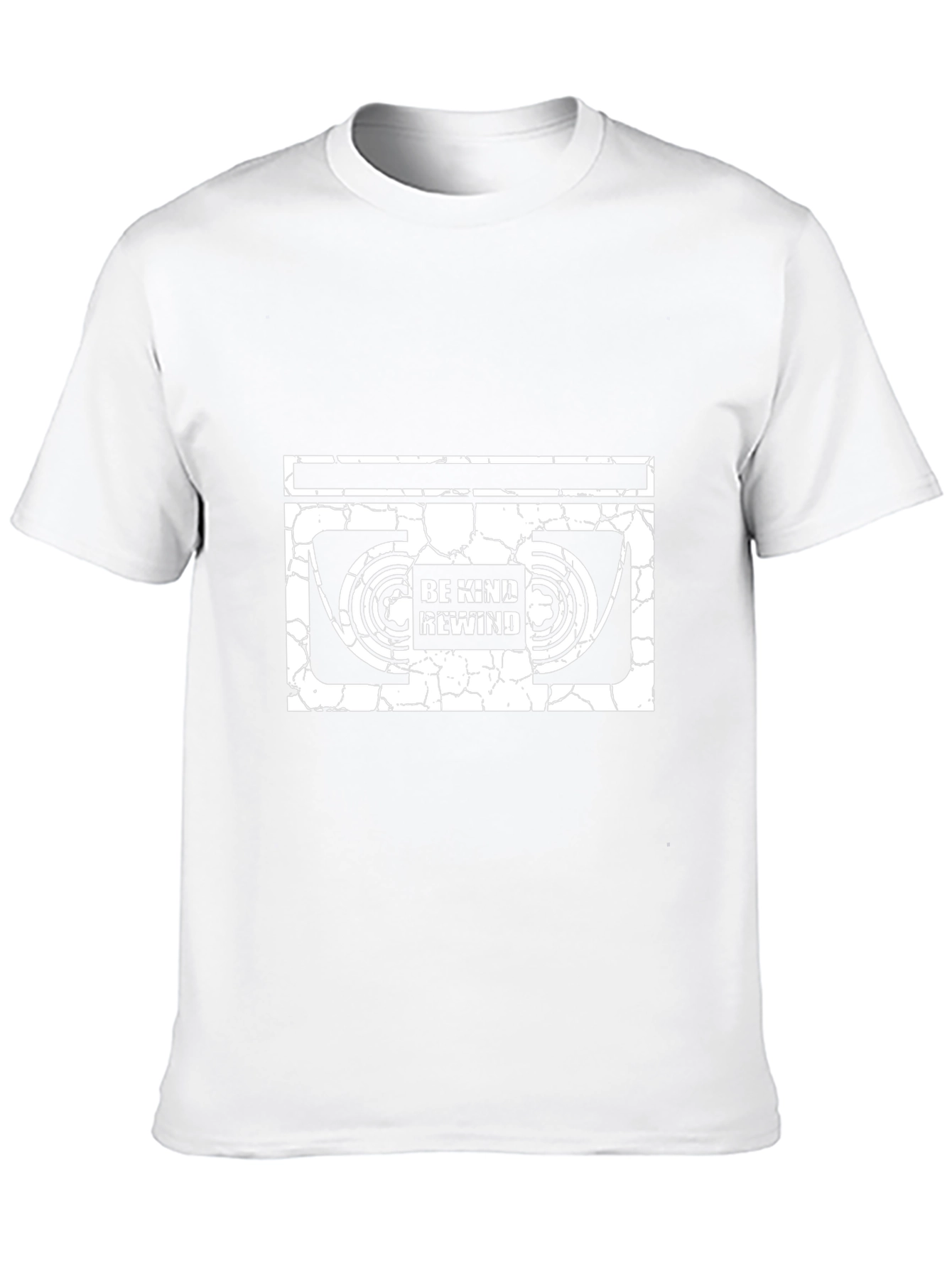 Retro Cassette T-Shirt: Be Kind Rewind