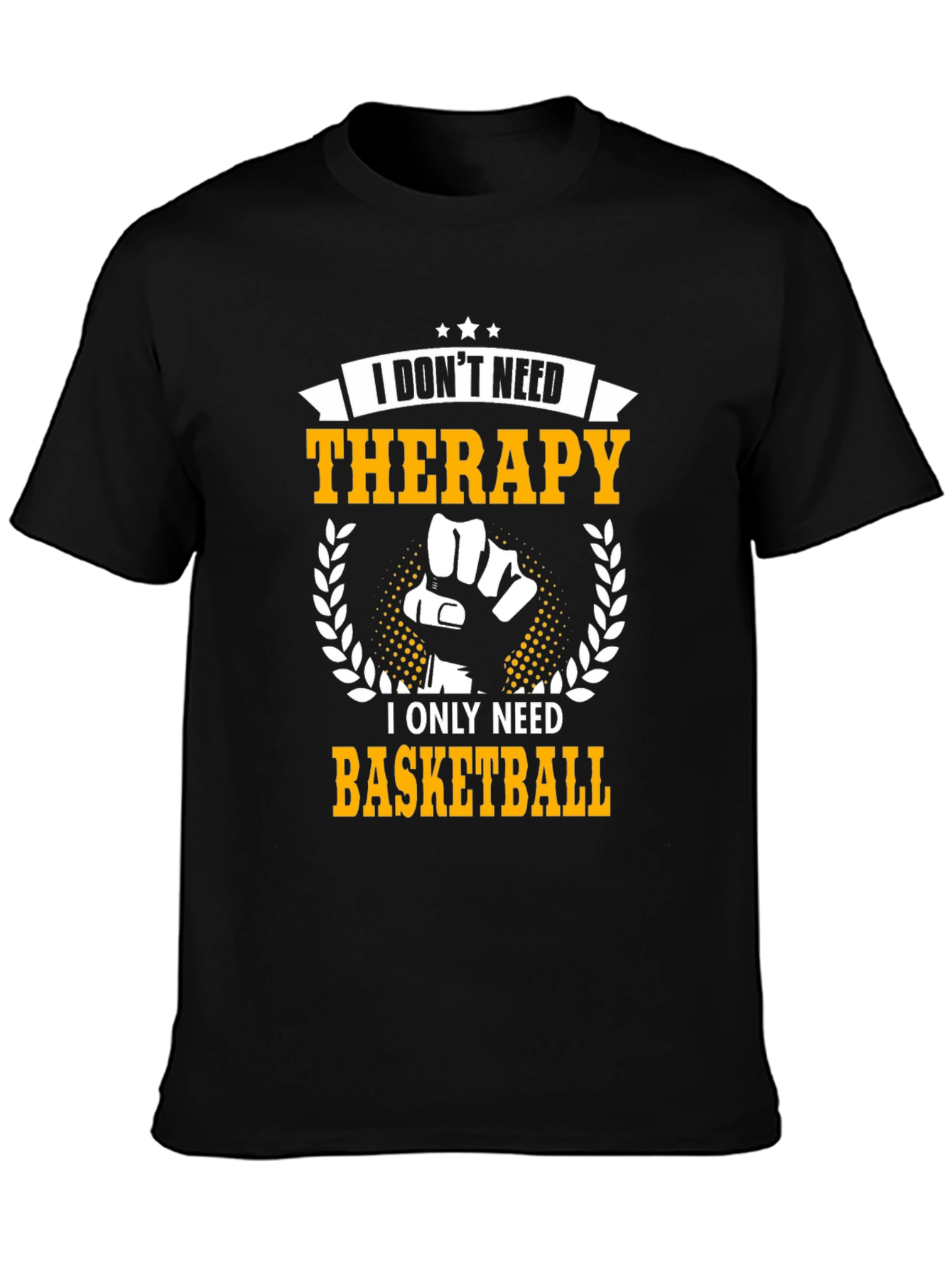 Basketball Therapy Graphic T-Shirt