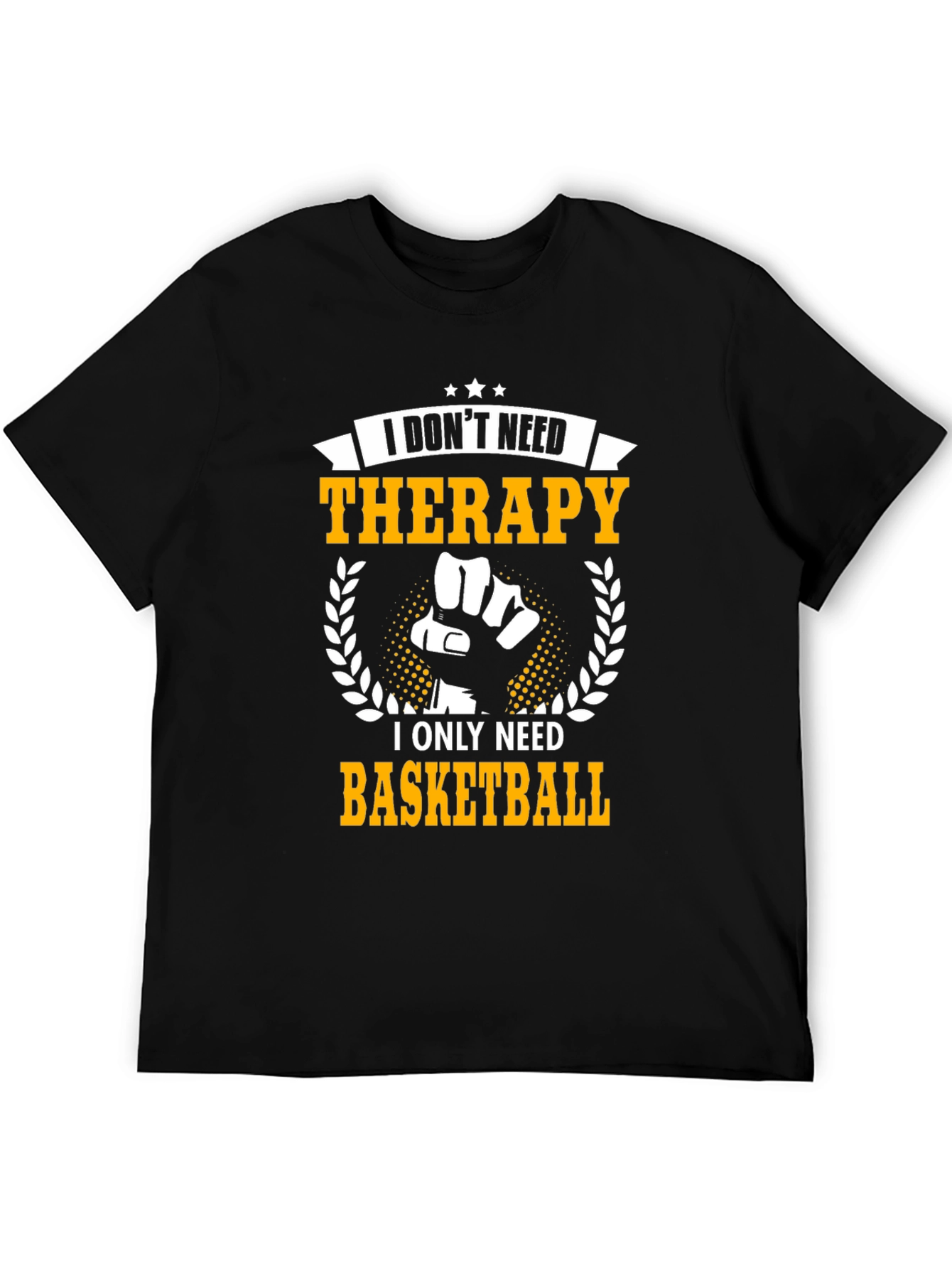 Basketball Therapy Graphic T-Shirt