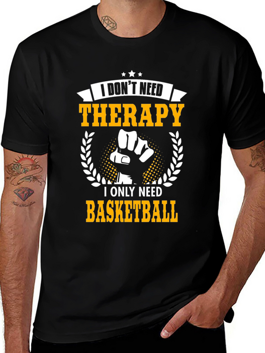 Basketball Therapy Graphic T-Shirt