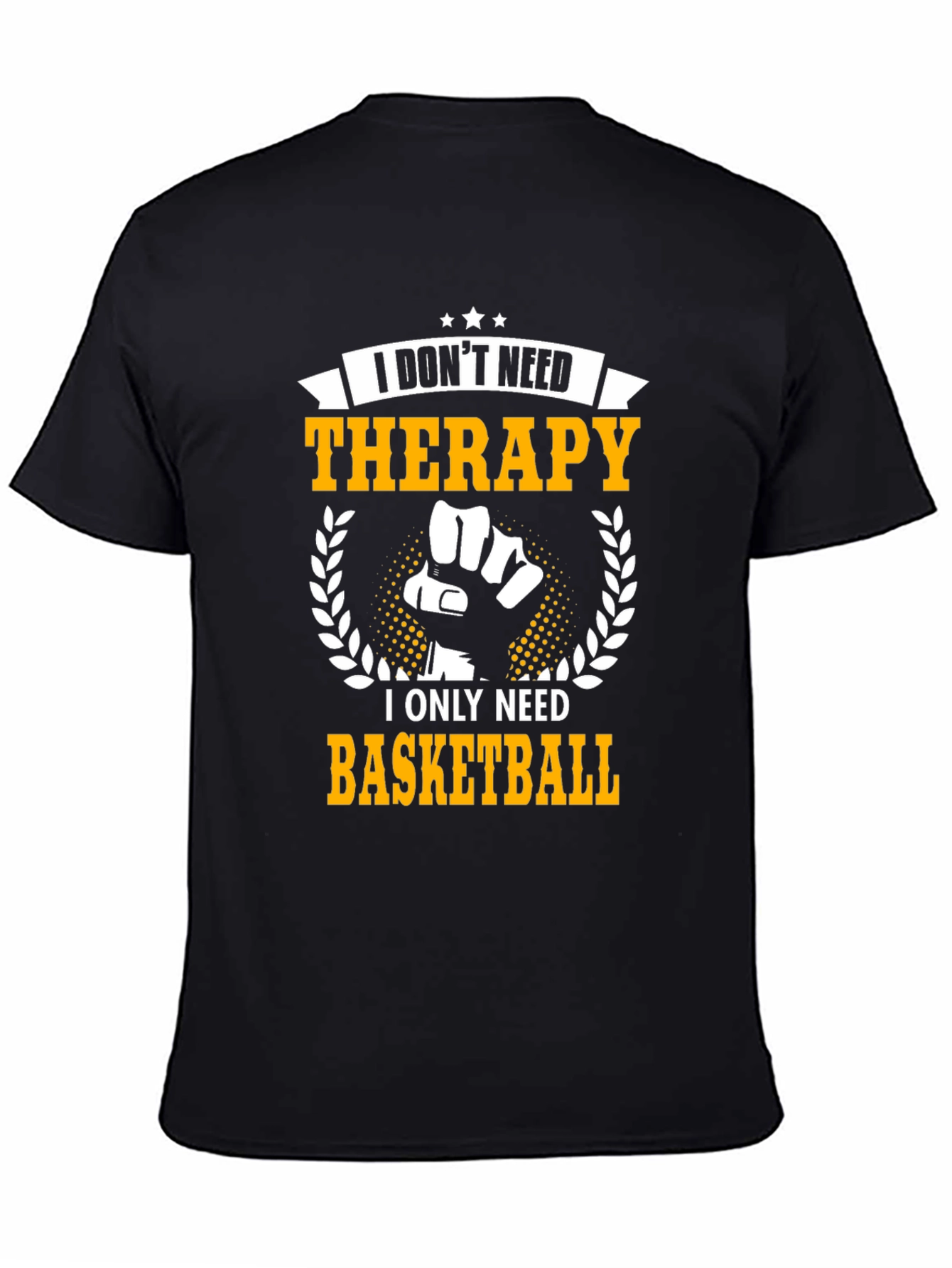Basketball Therapy Graphic T-Shirt
