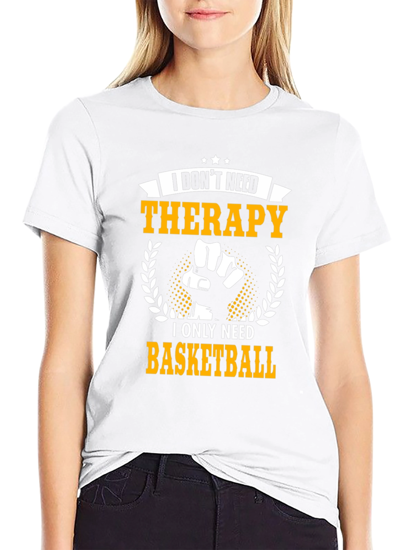 Basketball Therapy Graphic T-Shirt