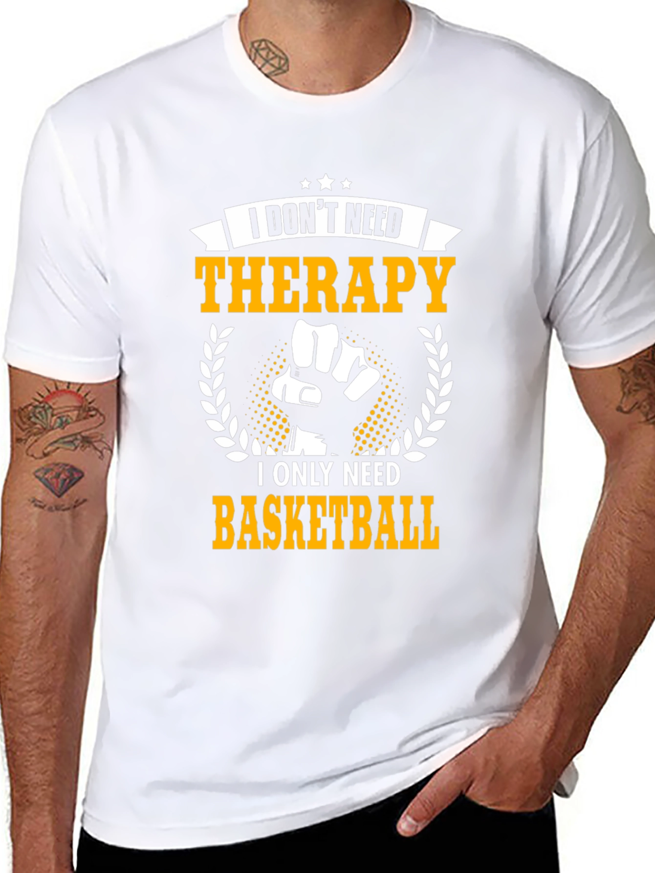 Basketball Therapy Graphic T-Shirt