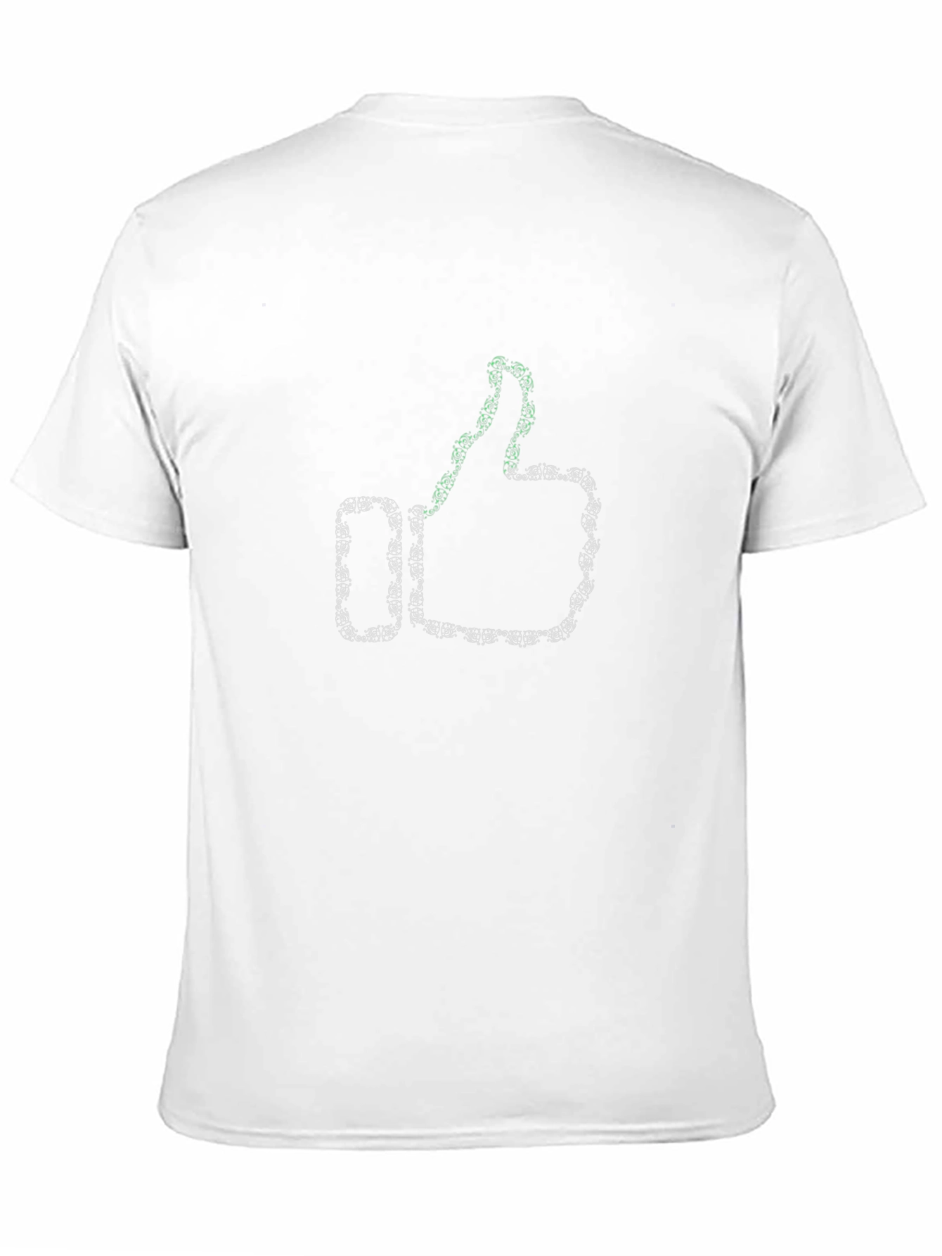 Cool Thumbs Up Graphic Tee - Black Cotton T-Shirt