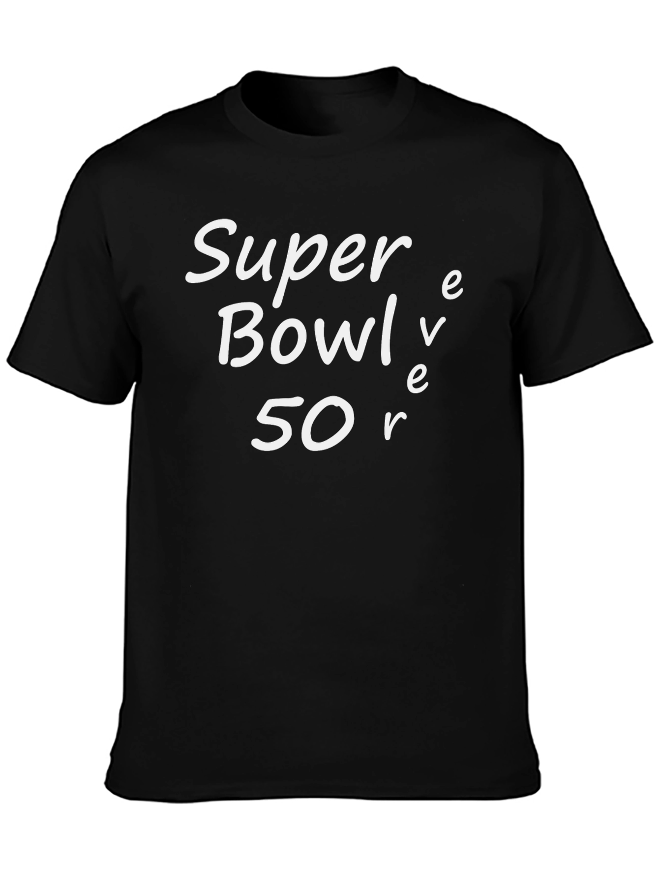 Super Bowl 50 Souvenir Black T-Shirt