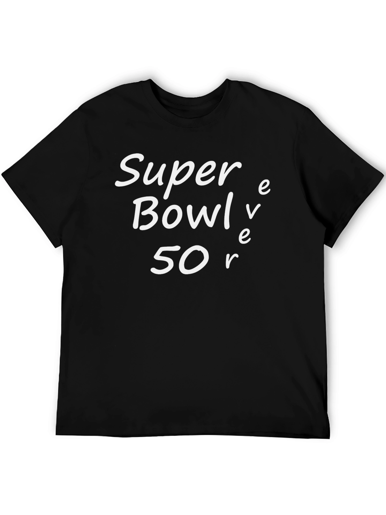 Super Bowl 50 Souvenir Black T-Shirt