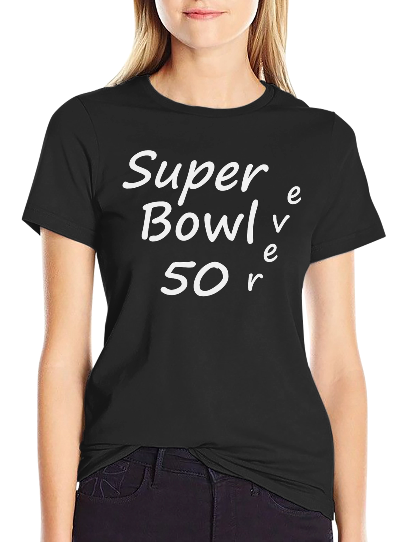 Super Bowl 50 Souvenir Black T-Shirt