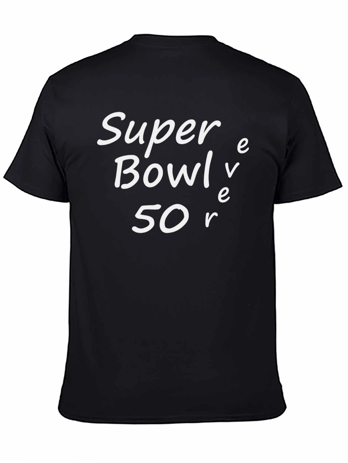 Super Bowl 50 Souvenir Black T-Shirt