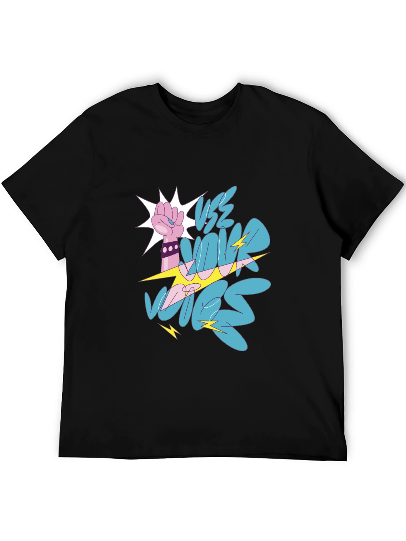Vote Fist Graphic Tee - Bold Statement Shirt