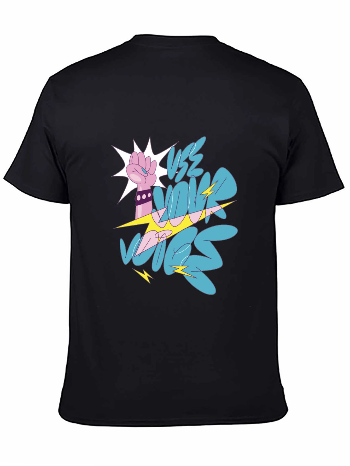 Vote Fist Graphic Tee - Bold Statement Shirt