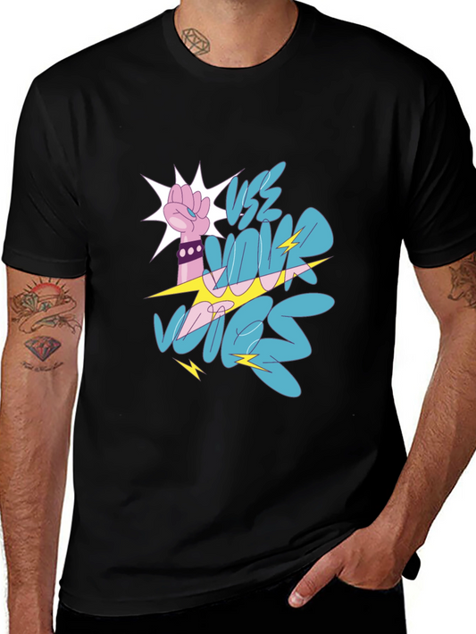 Vote Fist Graphic Tee - Bold Statement Shirt