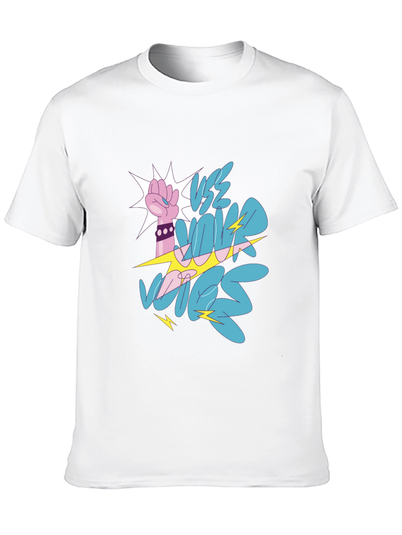Vote Fist Graphic Tee - Bold Statement Shirt