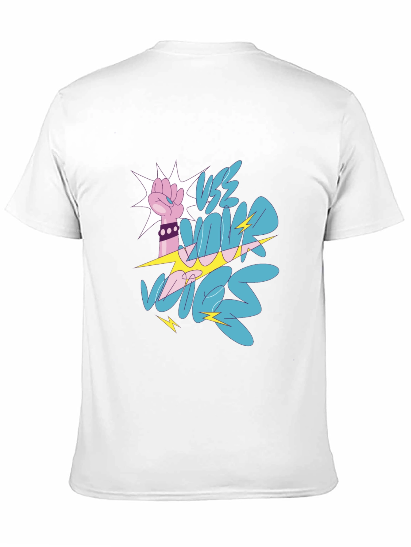 Vote Fist Graphic Tee - Bold Statement Shirt