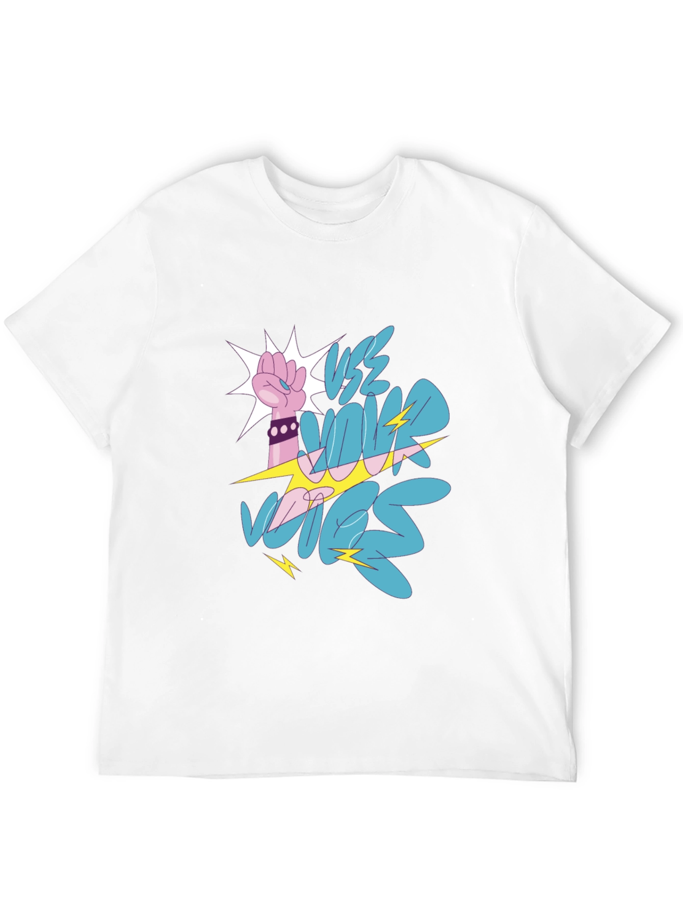 Vote Fist Graphic Tee - Bold Statement Shirt