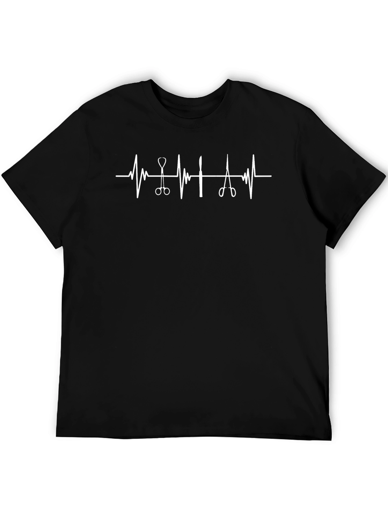 Heartbeat Surgeon T-Shirt - Medical Instrument Design
