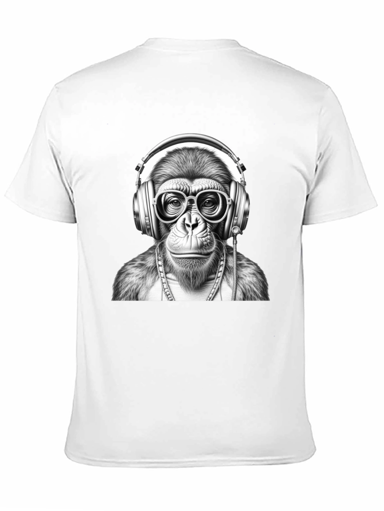 Cool Monkey DJ Graphic Tee
