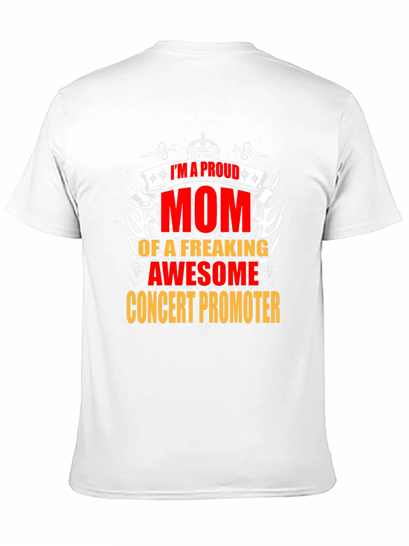 Proud Mom Concert Promoter T-Shirt - Awesome Graphic Tee