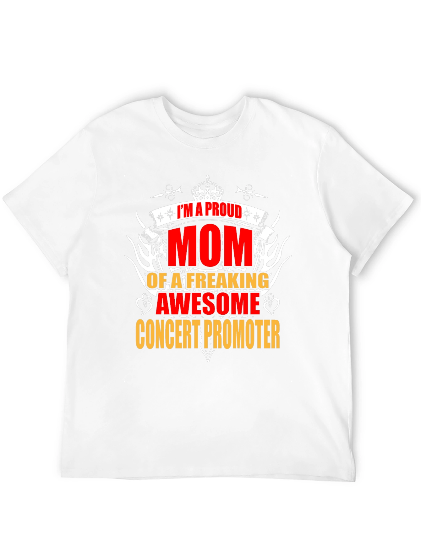 Proud Mom Concert Promoter T-Shirt - Awesome Graphic Tee