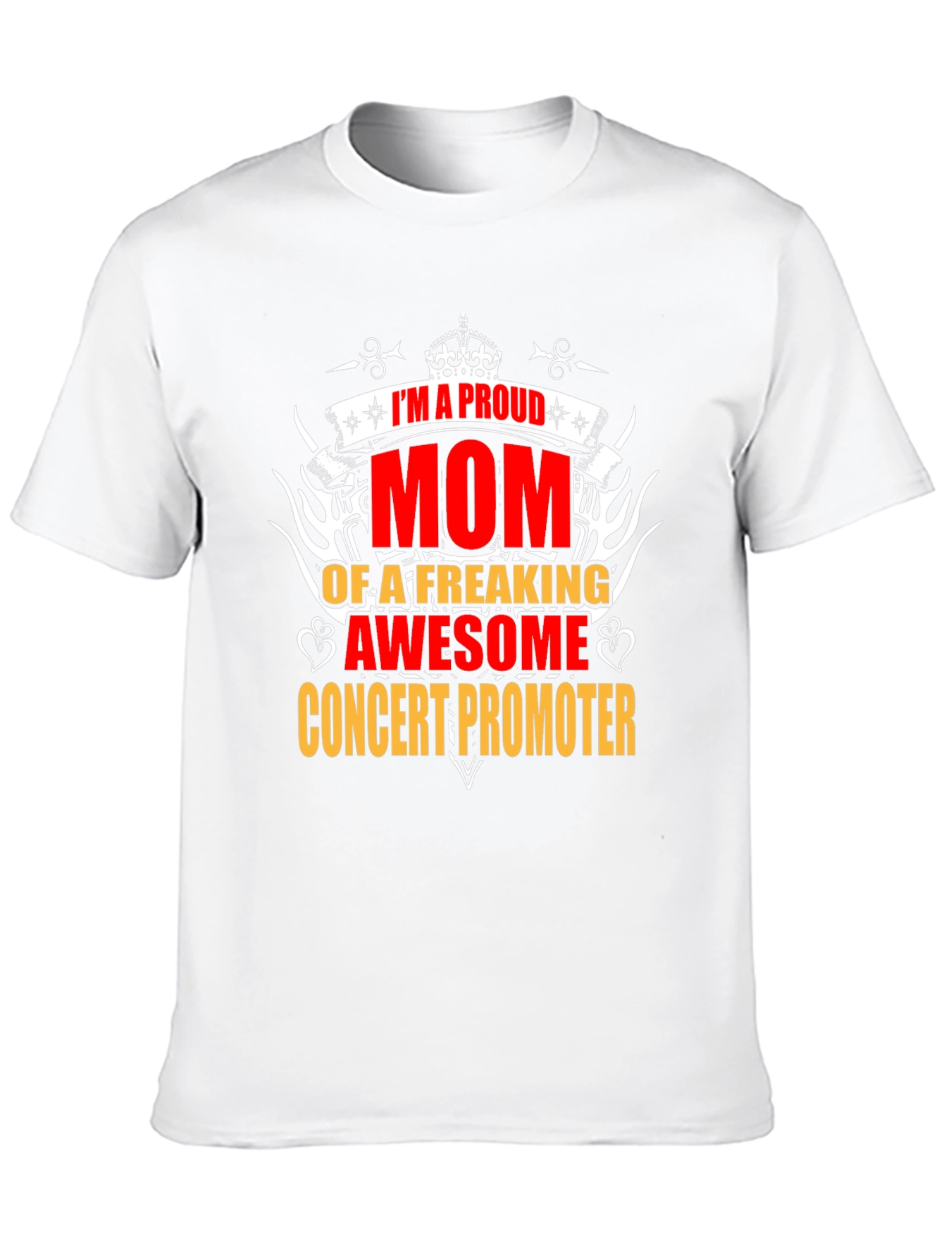 Proud Mom Concert Promoter T-Shirt - Awesome Graphic Tee
