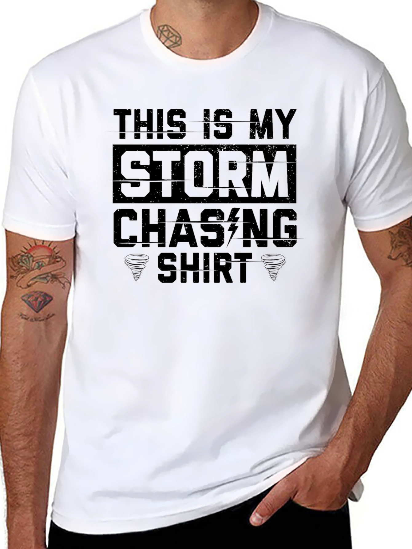 Storm Chasing T-Shirt - Weather Enthusiast Apparel
