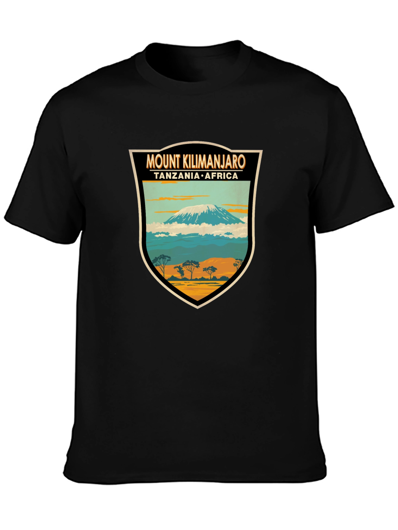 Mount Kilimanjaro Tanzania Africa Graphic T-Shirt