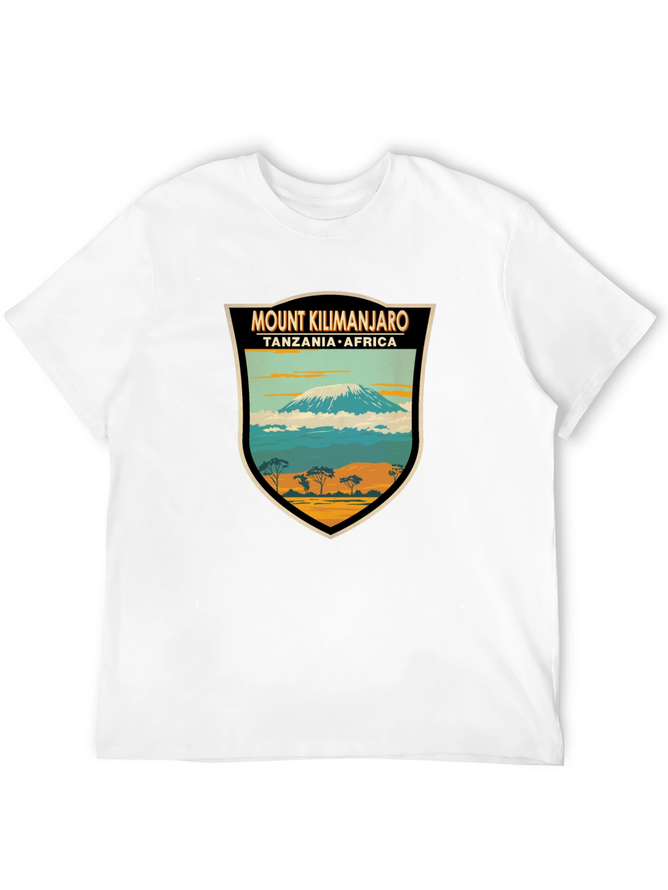 Mount Kilimanjaro Tanzania Africa Graphic T-Shirt