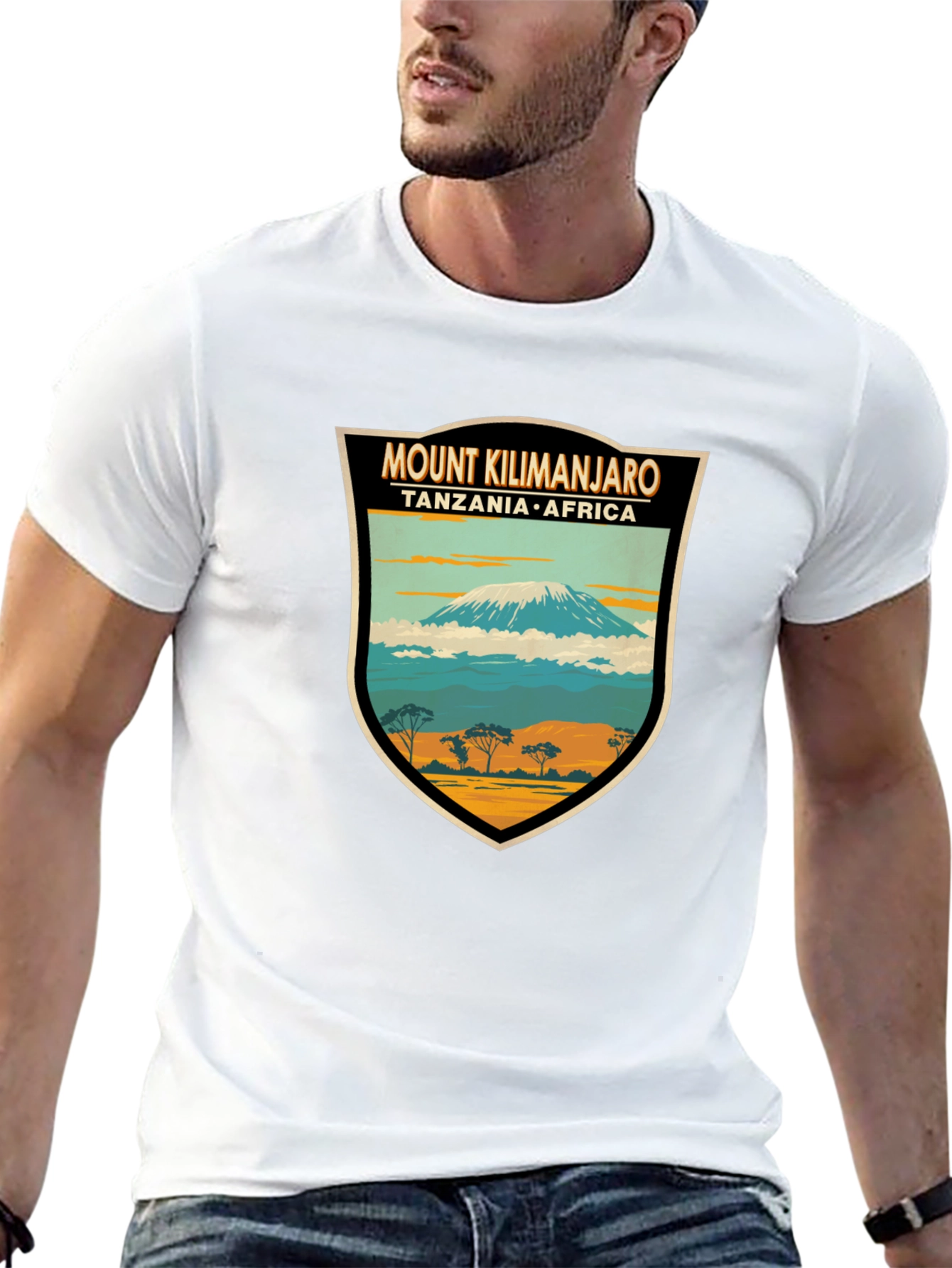 Mount Kilimanjaro Tanzania Africa Graphic T-Shirt