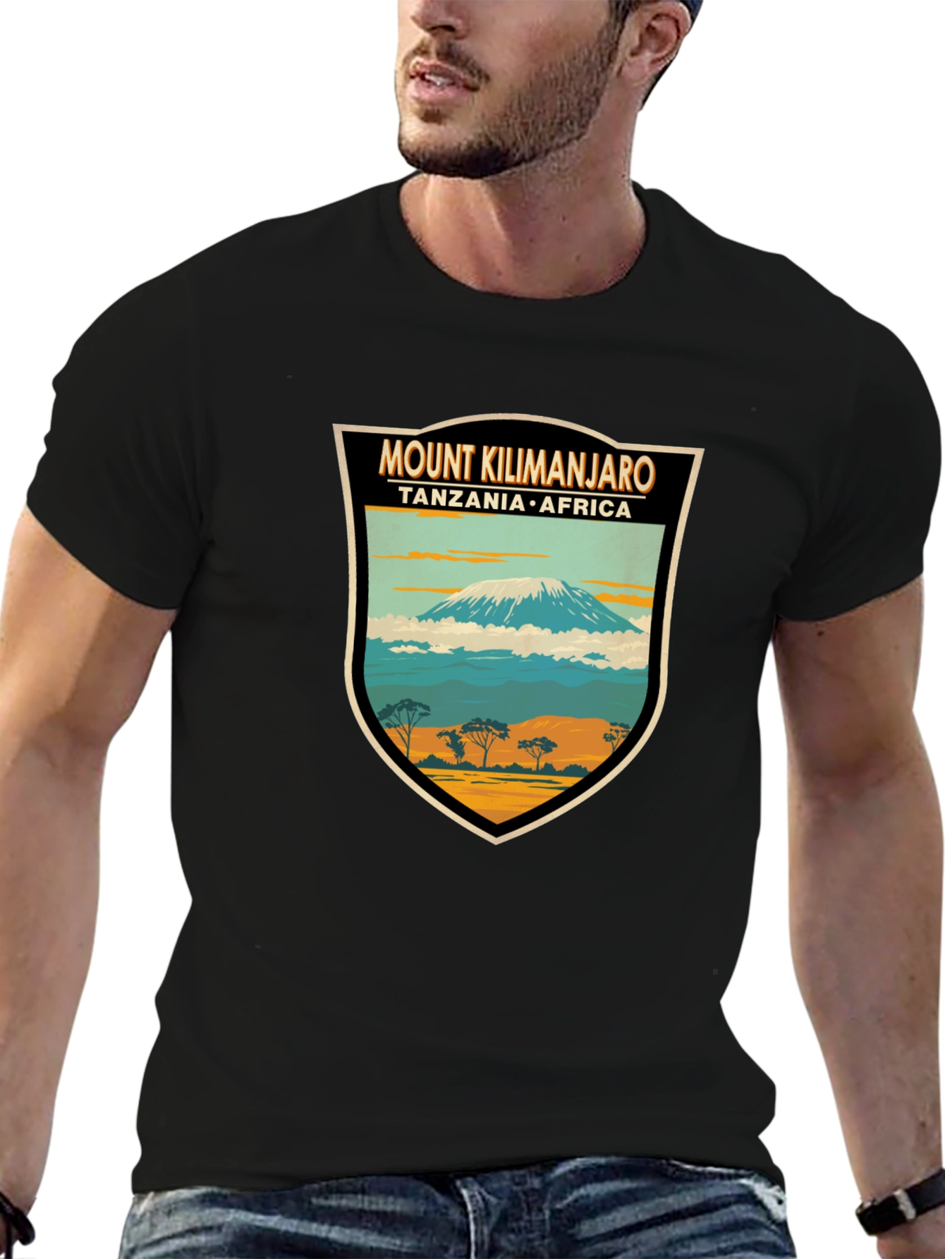 Mount Kilimanjaro Tanzania Africa Graphic T-Shirt