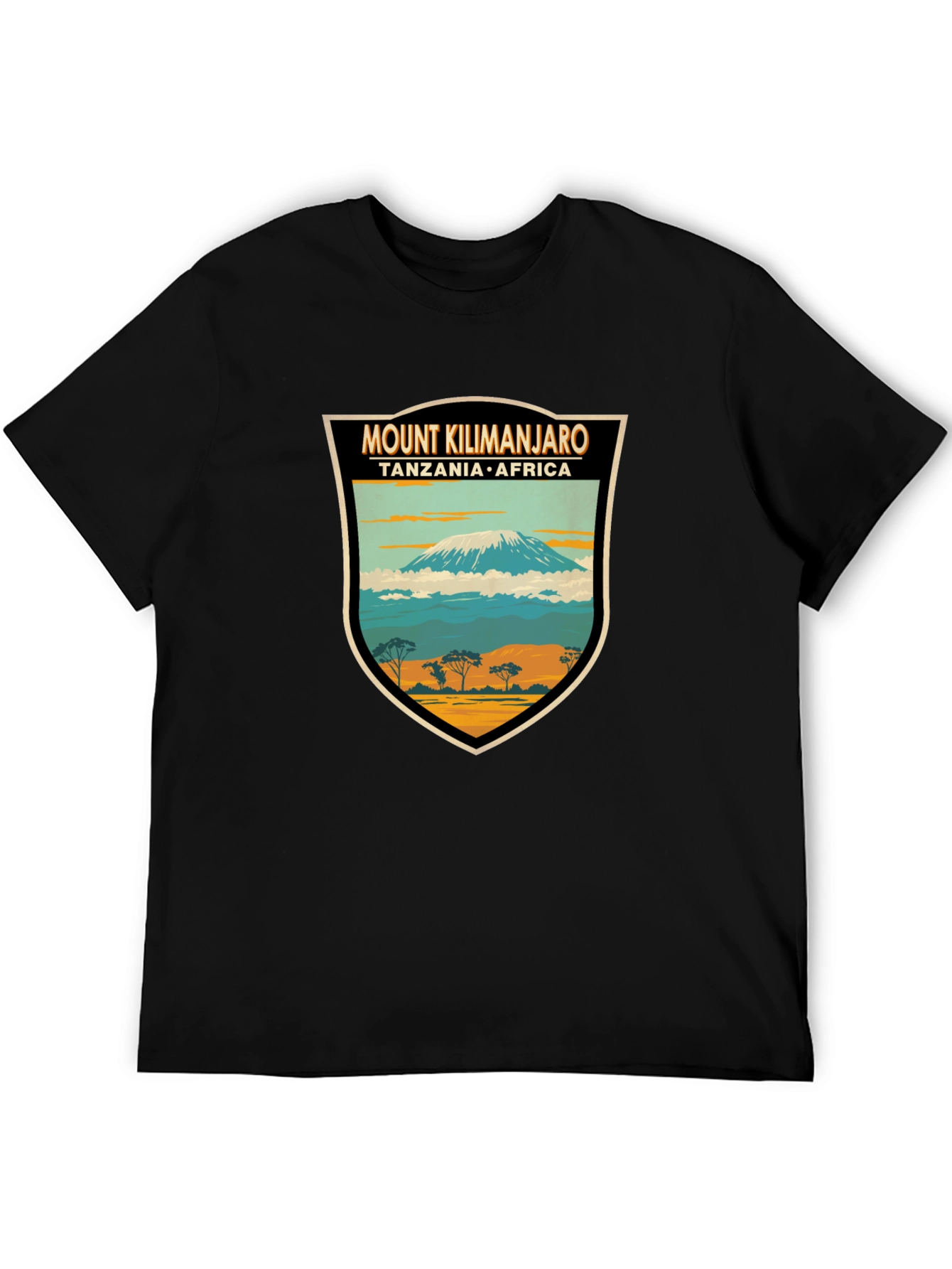Mount Kilimanjaro Tanzania Africa Graphic T-Shirt