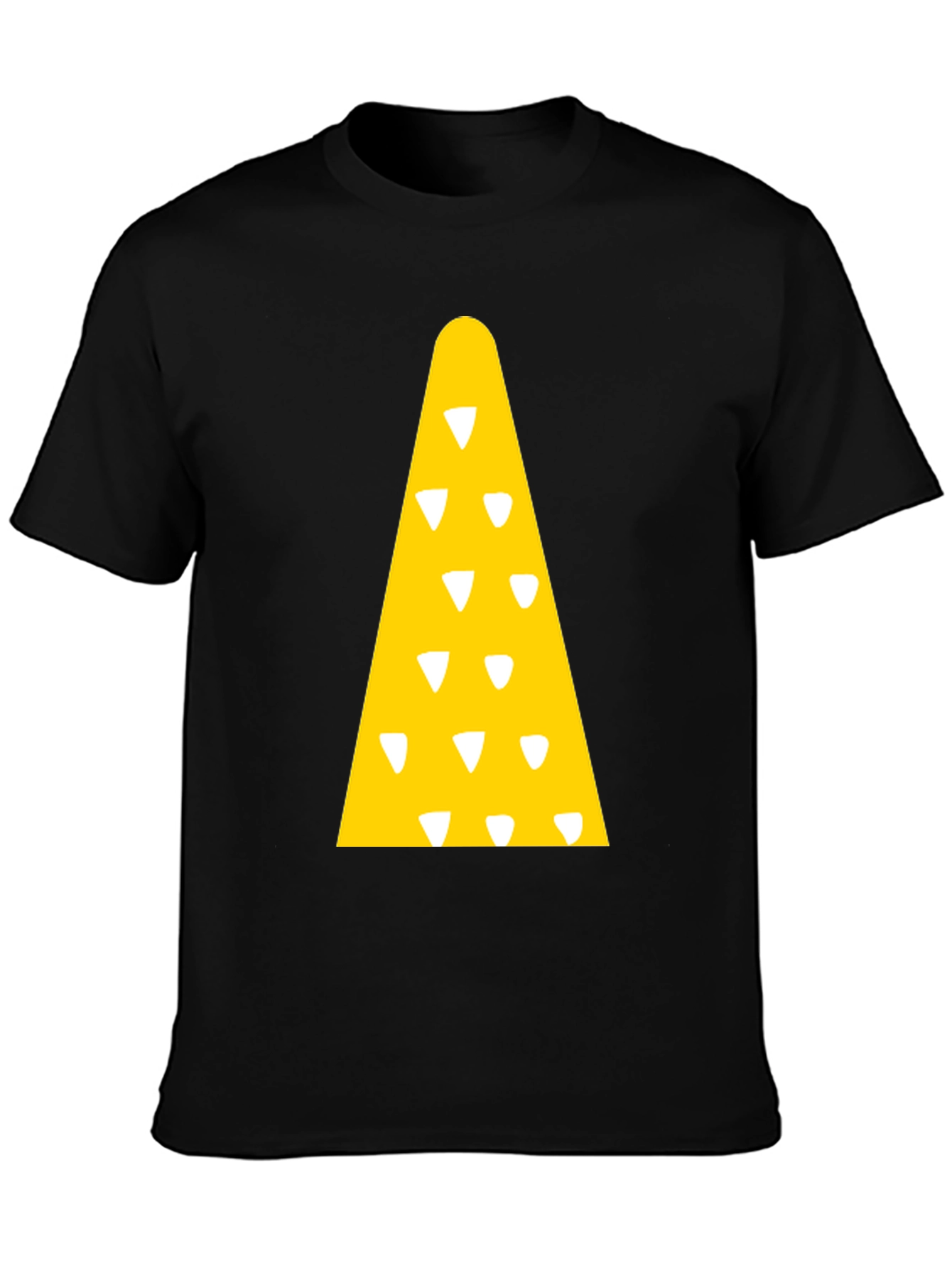 Novelty Triangle Pattern T-Shirt