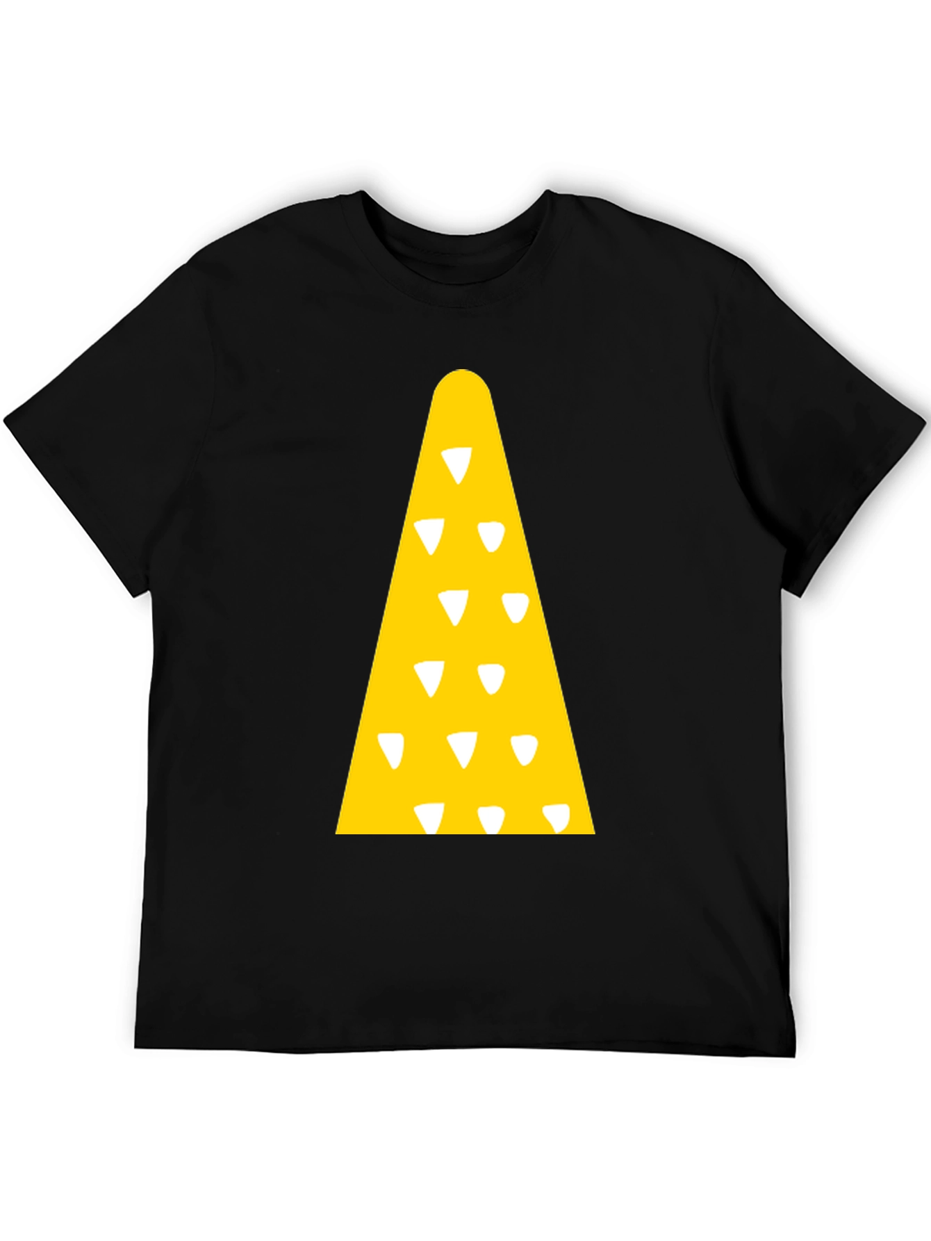Novelty Triangle Pattern T-Shirt