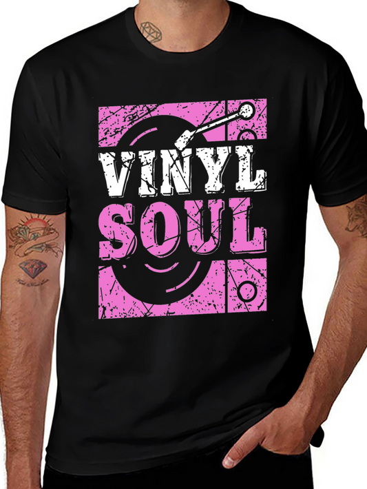 Vinyl Soul Retro Graphic Tee