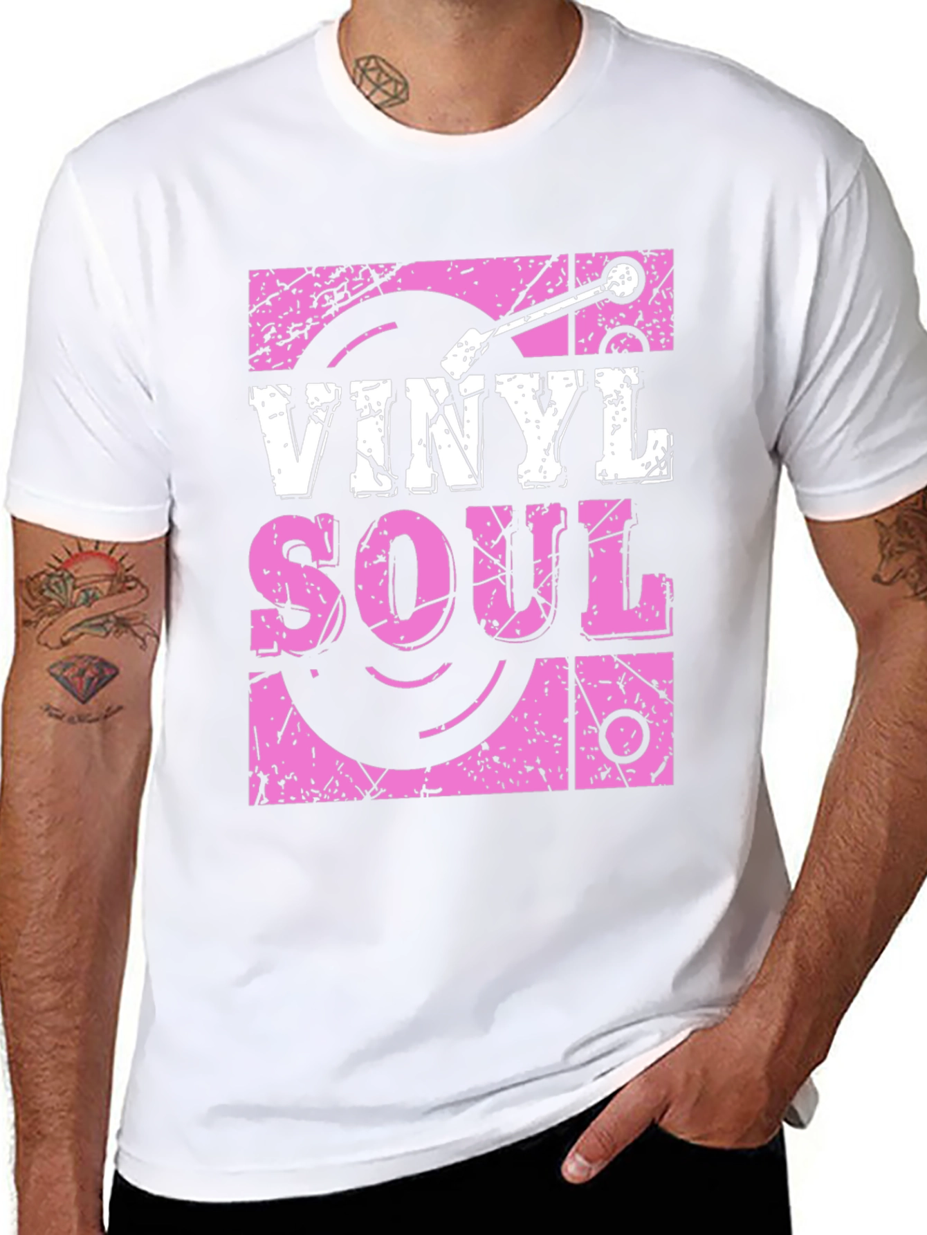 Vinyl Soul Retro Graphic Tee
