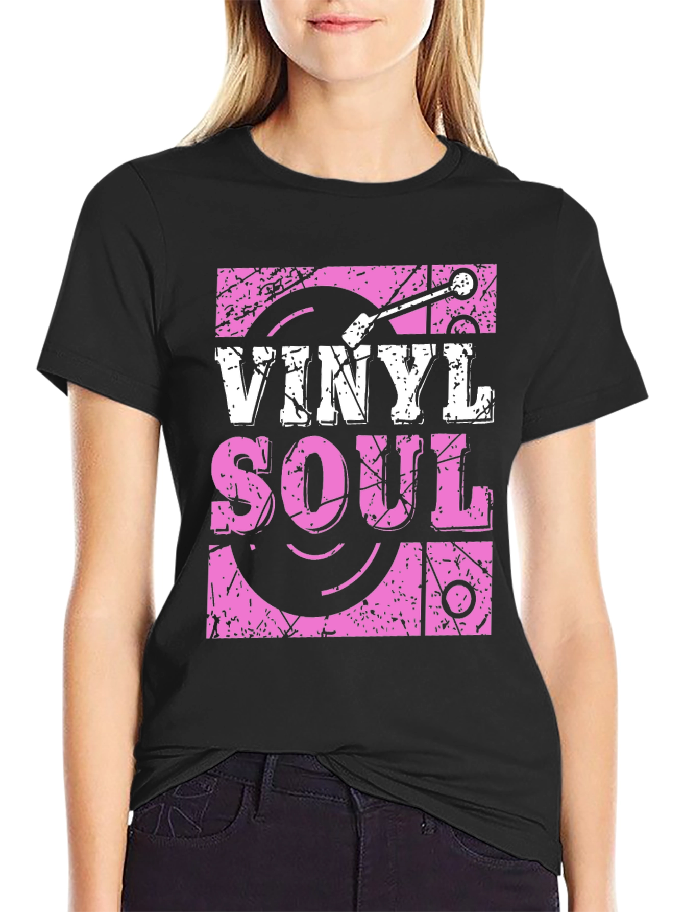 Vinyl Soul Retro Graphic Tee