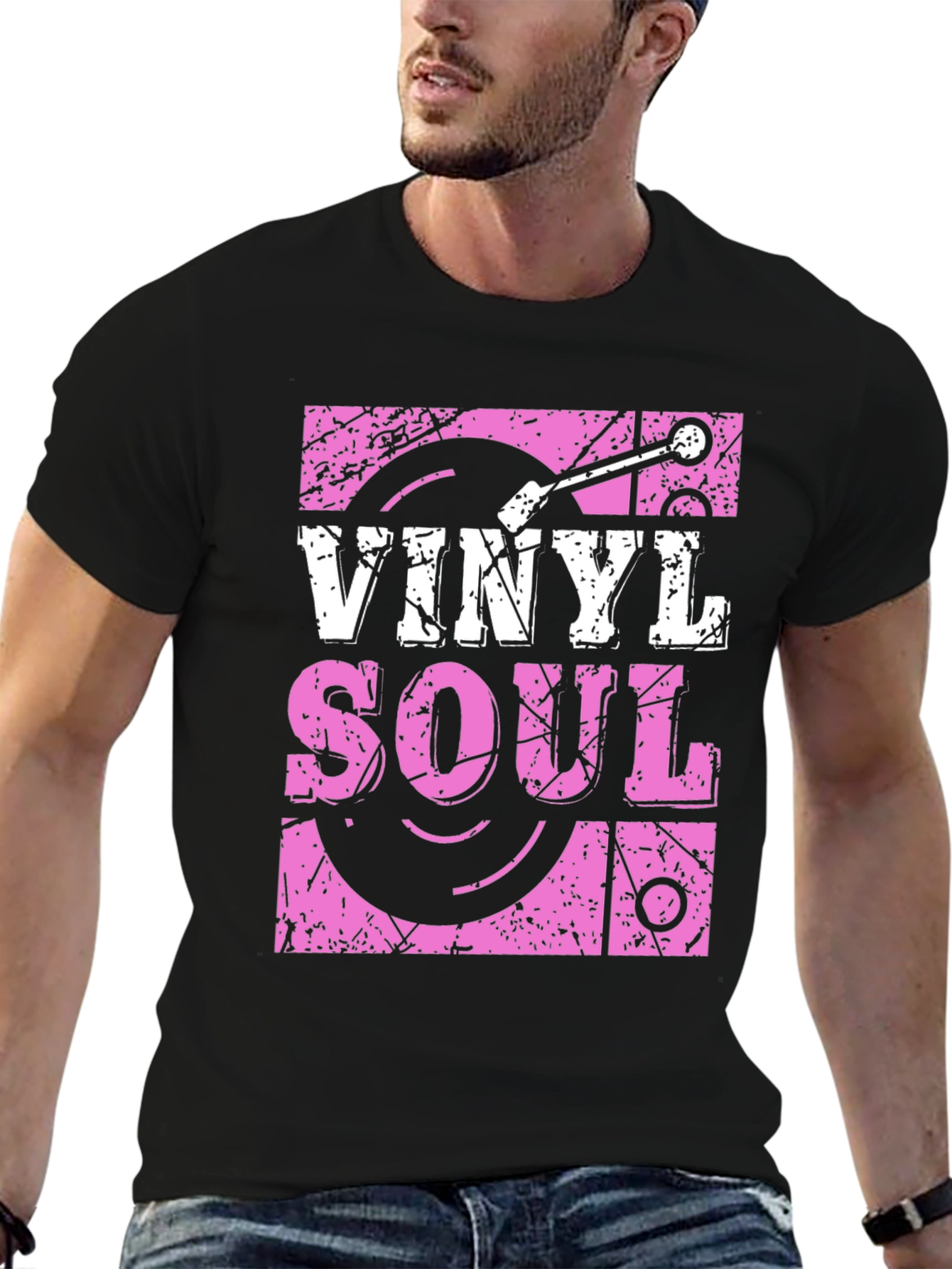 Vinyl Soul Retro Graphic Tee