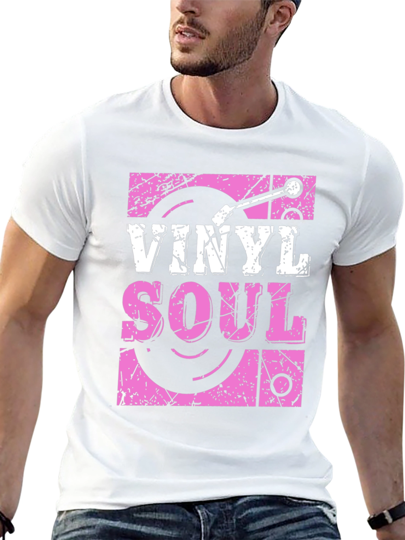 Vinyl Soul Retro Graphic Tee