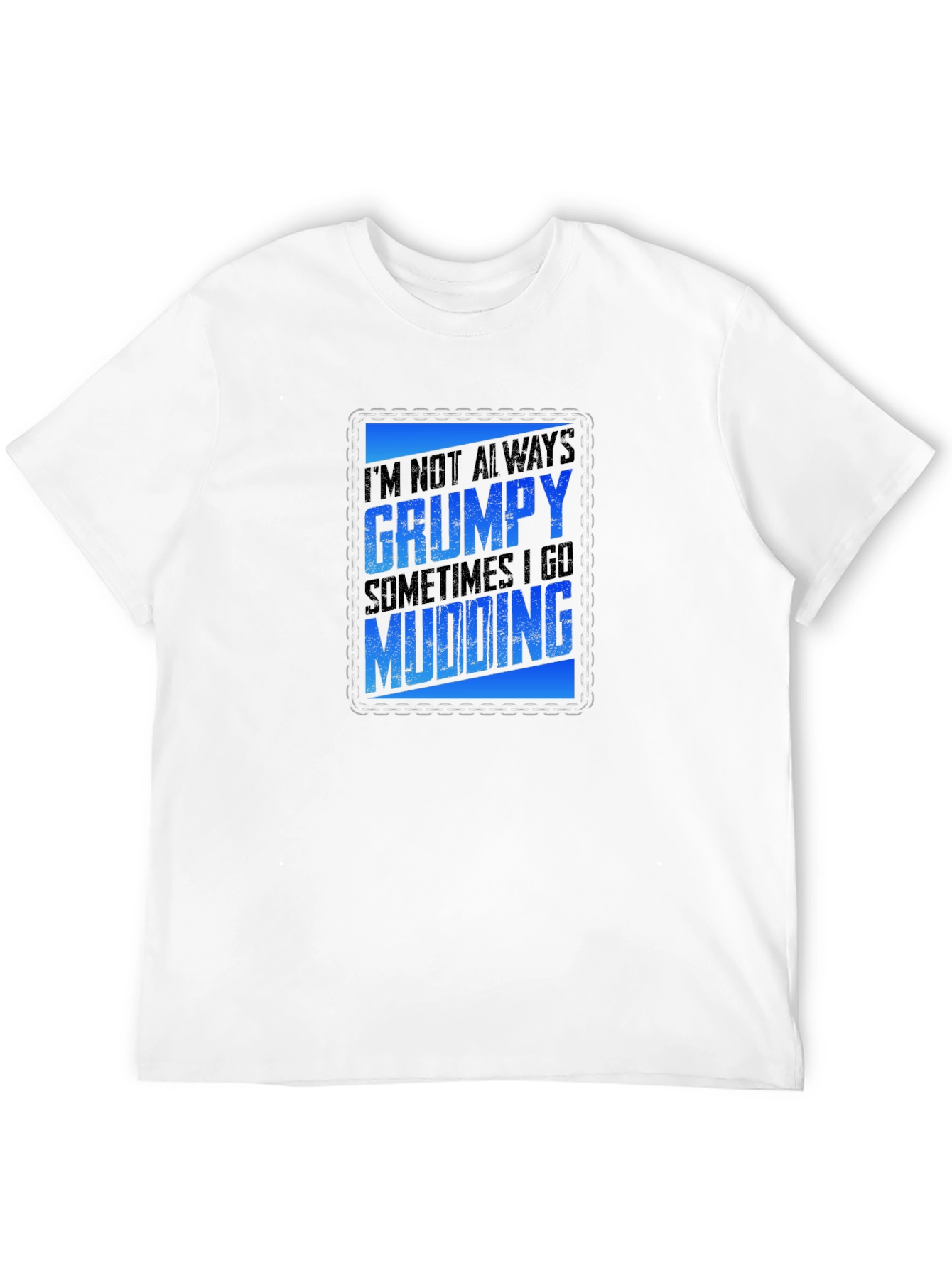 Grumpy Mudding T-Shirt - Mens Graphic Tee