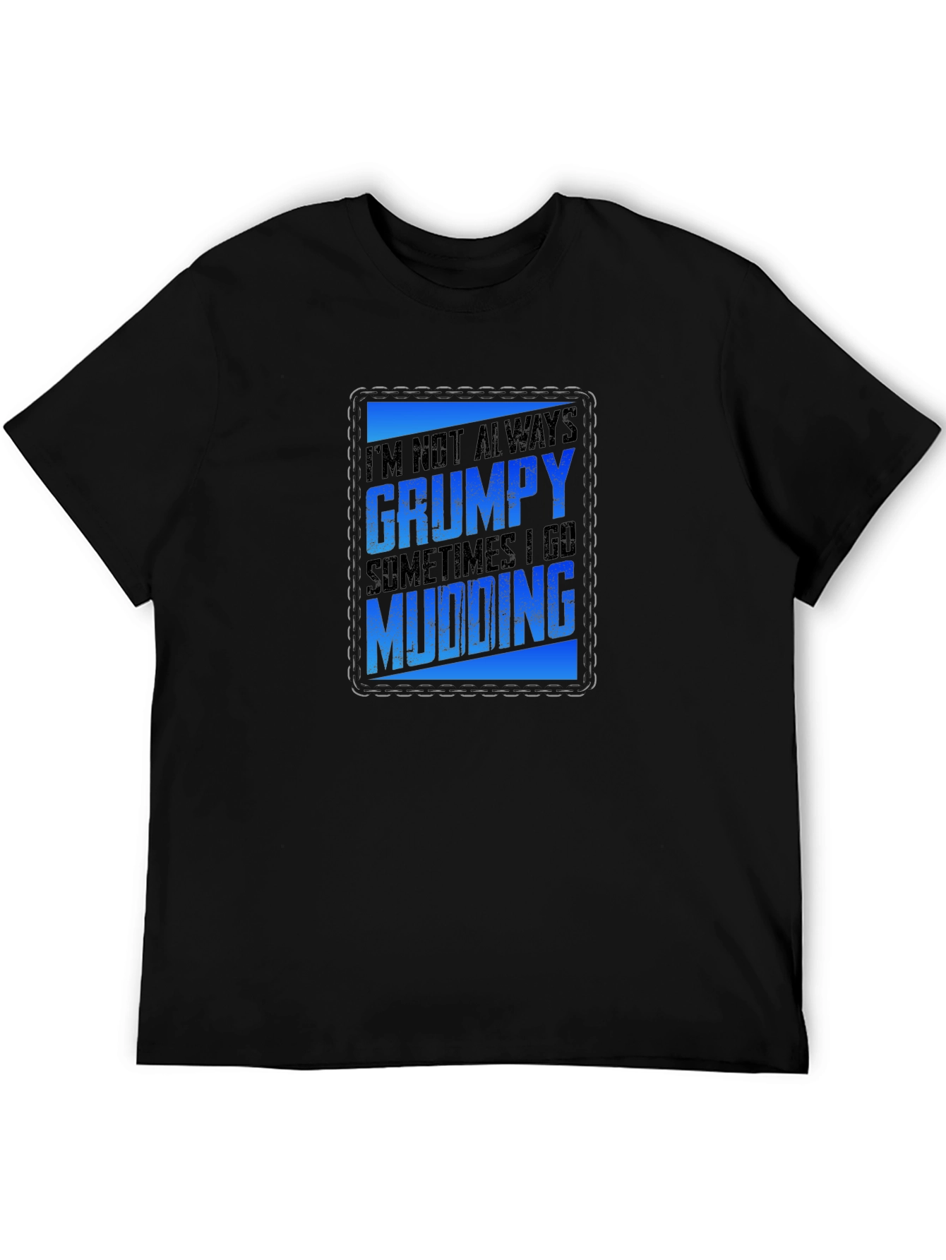 Grumpy Mudding T-Shirt - Mens Graphic Tee