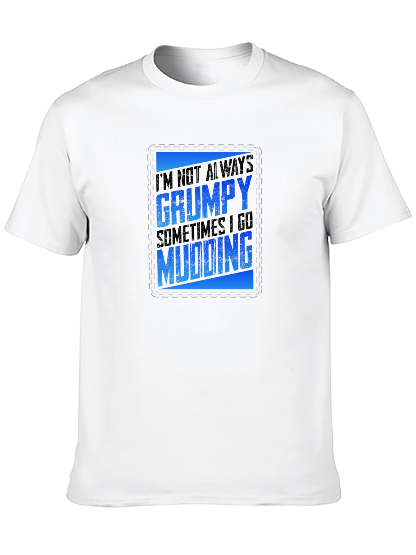 Grumpy Mudding T-Shirt - Mens Graphic Tee