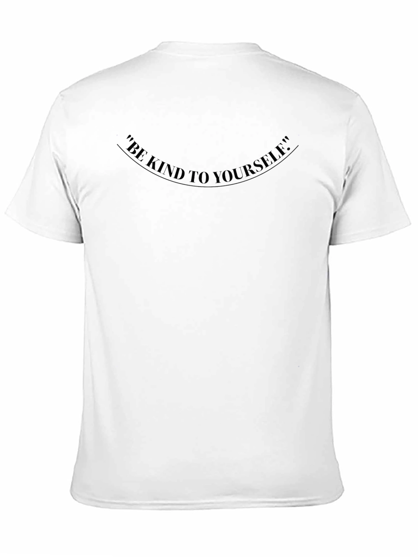 Be Kind To Yourself Black Graphic Tee