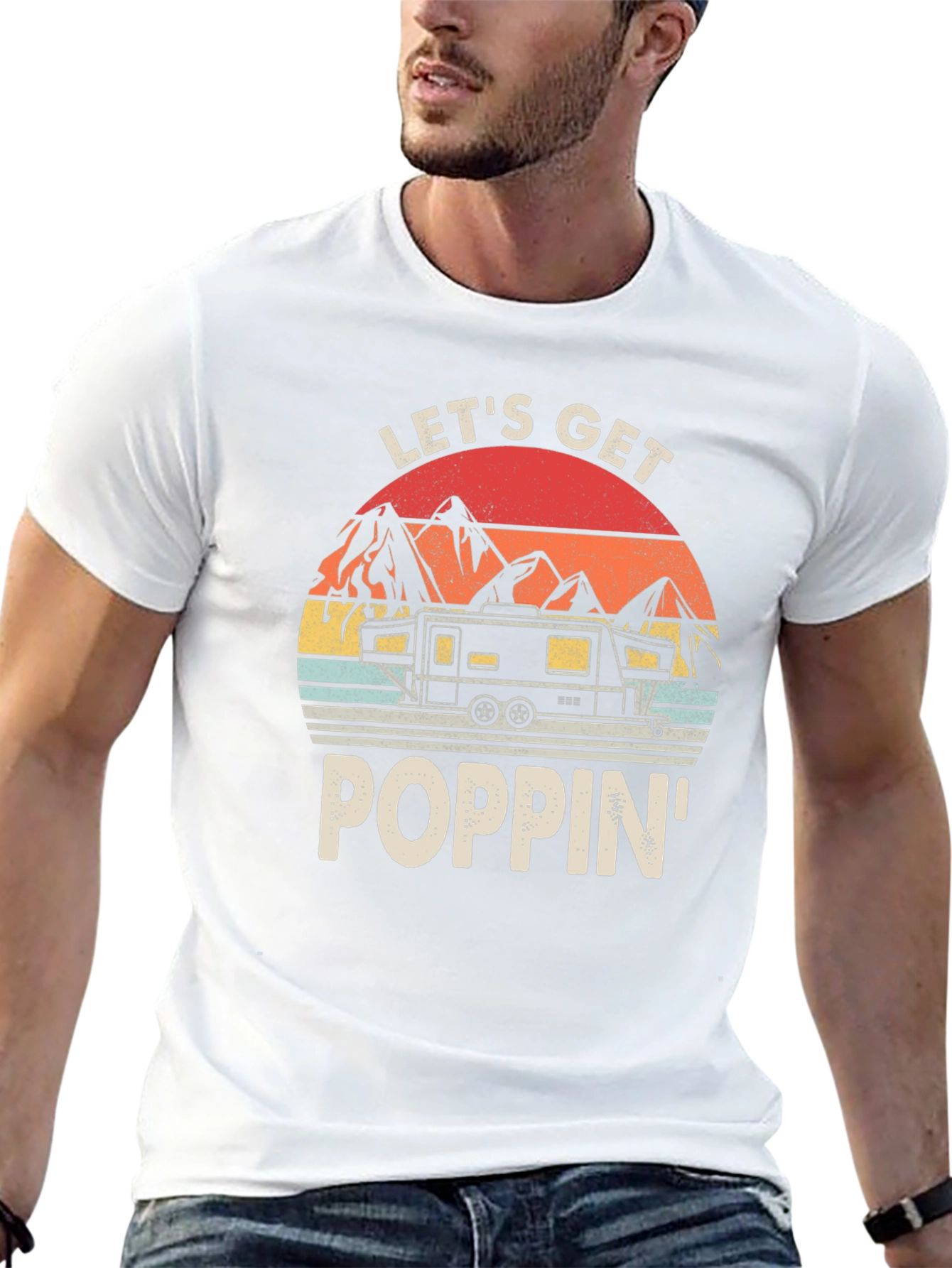 Lets Get Poppin Camper T-Shirt