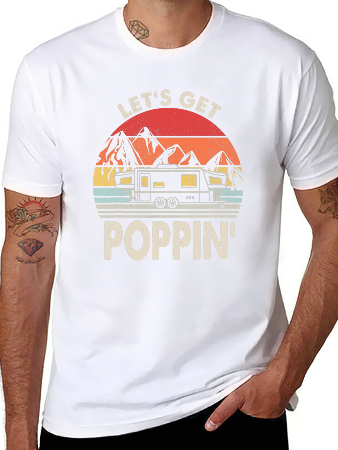 Lets Get Poppin Camper T-Shirt