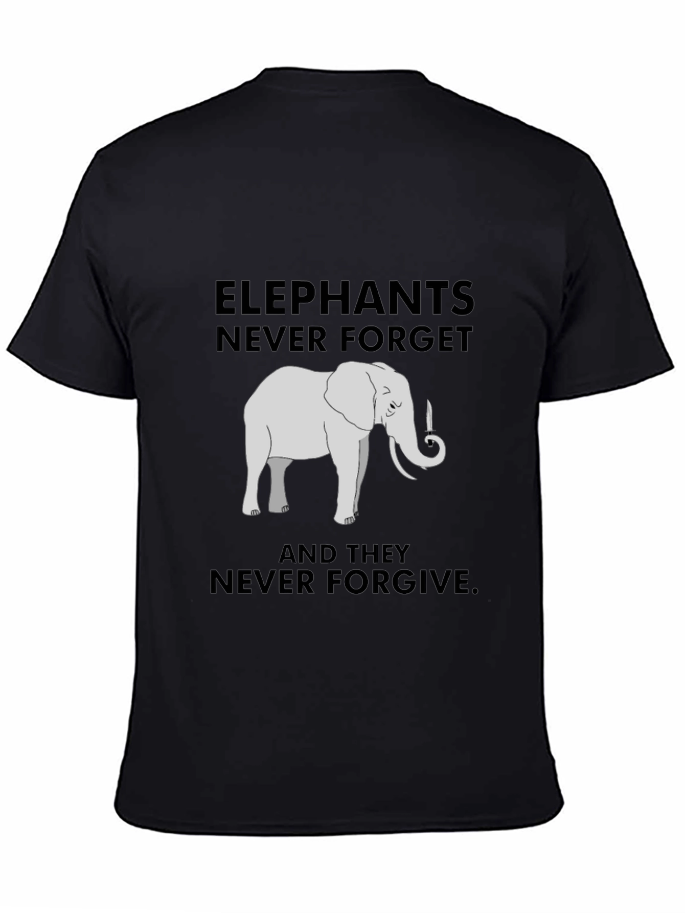 Elephant Never Forget Graphic Tee